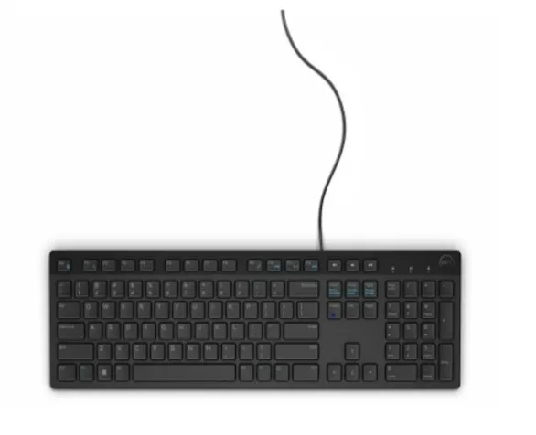 Dell Wired Keyboard  KB216 - US English - Black